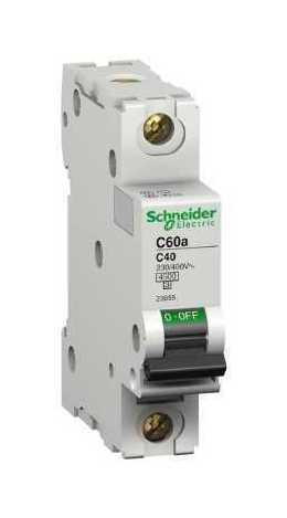 Автоматический выключатель Schneider Electric Multi9 1P 25А (C) 4.5кА