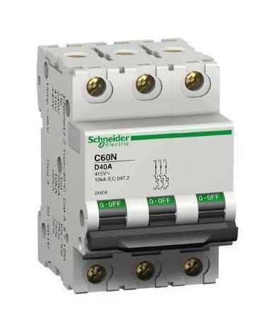 Автоматический выключатель Schneider Electric Multi9 3P 6А (D) 6кА