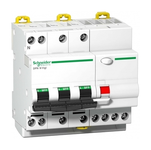 Дифавтомат Schneider Electric Acti9 4P 40А (B) 6кА 30мА (AC)