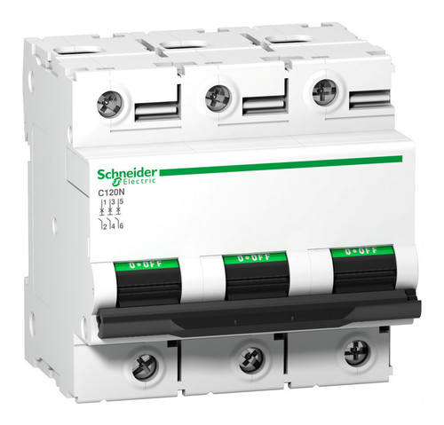 Автоматический выключатель Schneider Electric Acti9 3P 63А (B) 10кА