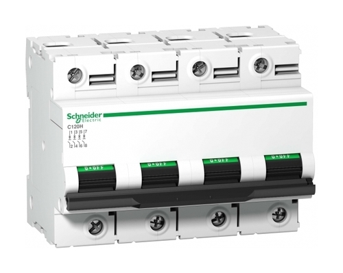 Автоматический выключатель Schneider Electric Acti9 4P 63А (D) 15кА