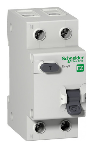 Дифавтомат Schneider Electric Easy9 2P 10А (C) 4.5кА 30мА (AC)