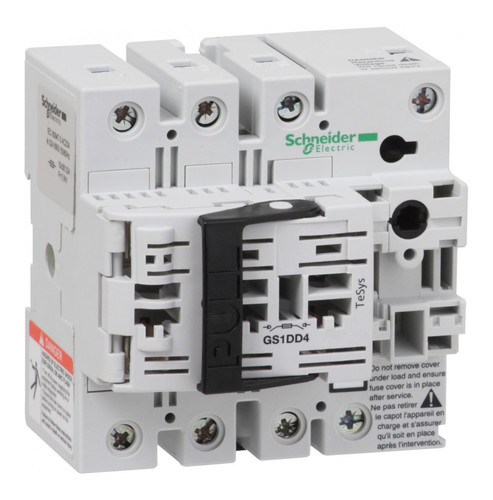 Рубильник с предохранителем Schneider Electric TeSys GS 32А 3P, 10x38