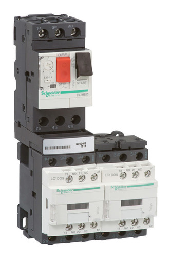 Пускатель Schneider Electric TeSys GV2DM 1.6А, 0.75кВт 400/220В