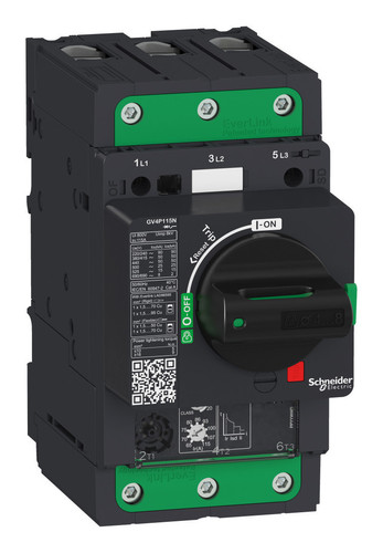 Выключатель автоматический GV4P комбинированный расцепитель 115A 50kA зажим EVERLINK