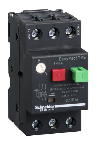 Силовой автомат для защиты двигателя Schneider Electric EasyPact TVS 14А 3P, термомагнитный расцепитель