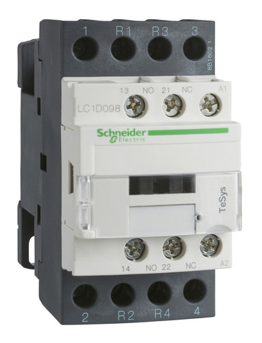 Контактор Schneider Electric TeSys LC1D 4P 40А 440/42В AC 22кВт