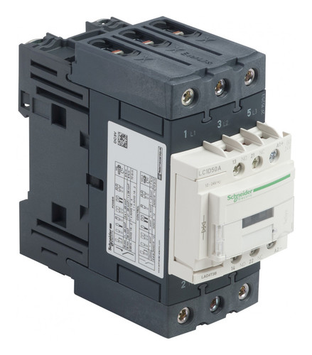 Контактор Schneider Electric TeSys LC1D EVERLINK 3P 80А 440/24В DC 22кВт