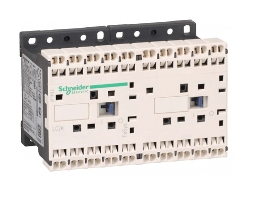 Реверсивный контактор Schneider Electric TeSys LC2K 3P 9А 400/24В AC 4кВт