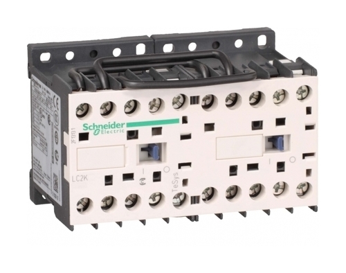 Реверсивный контактор Schneider Electric TeSys LC2K 3P 9А 400/24В AC 4кВт