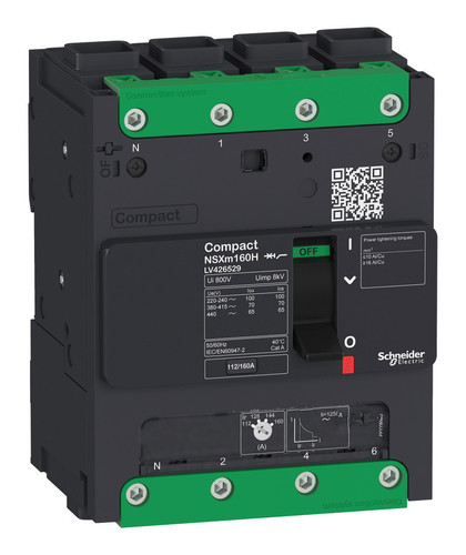 Силовой автомат Schneider Electric Compact NSXm, 25кА, 4P, 40А